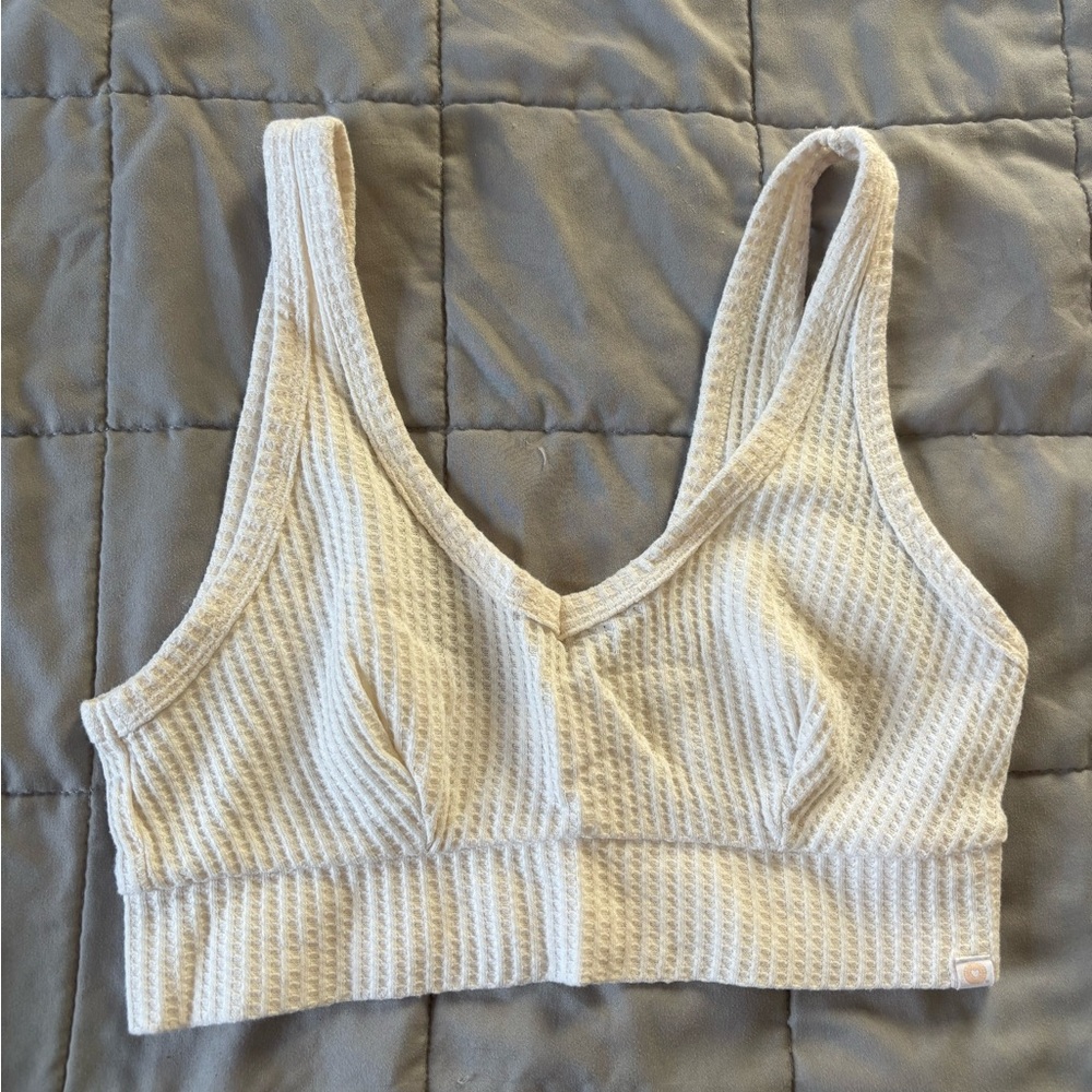 🟡 CLEARANCE Old navy Ivory Textured Knit bralette